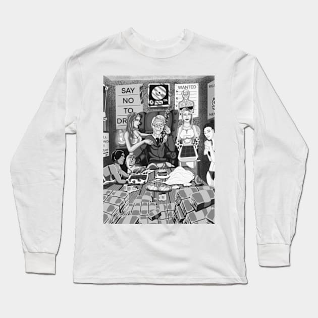 Mr rogers Long Sleeve T-Shirt by Kamran_does_art